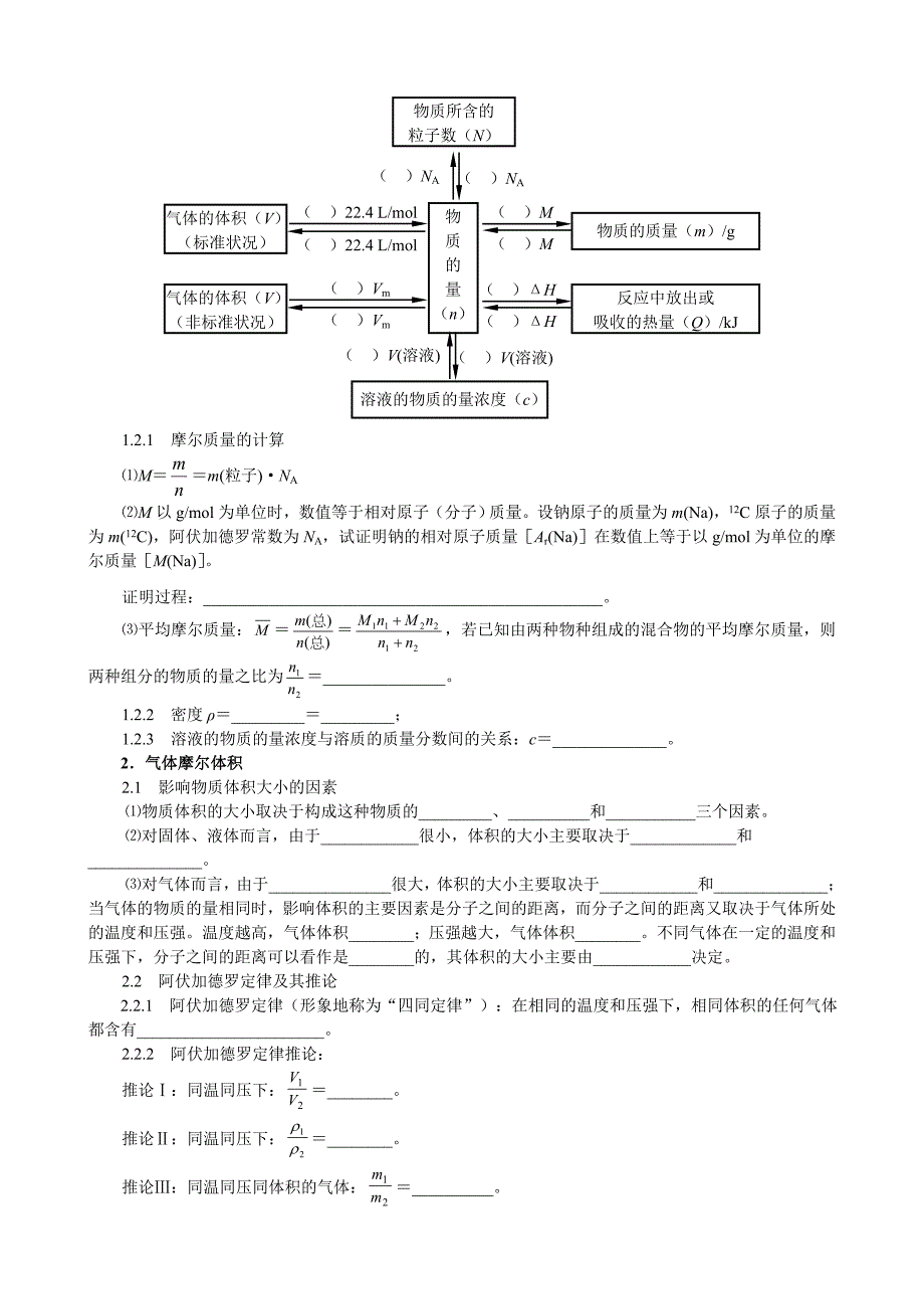 专题复习10(化学计算)_第2页