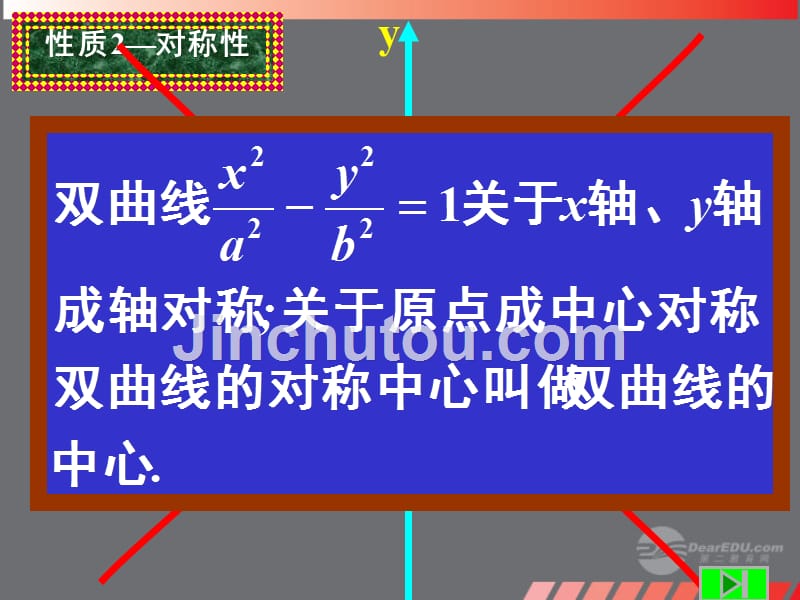 河北省高二数学《双曲线的单几何性质(1)》课件_第5页