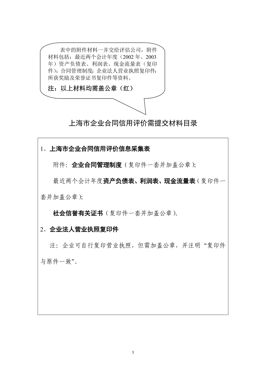 上海市企业合同信用评价信息采集表_第3页