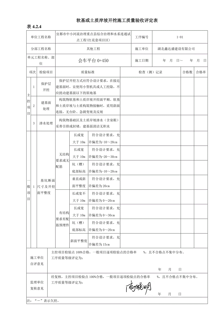 浆砌石单元质量评定表_第3页