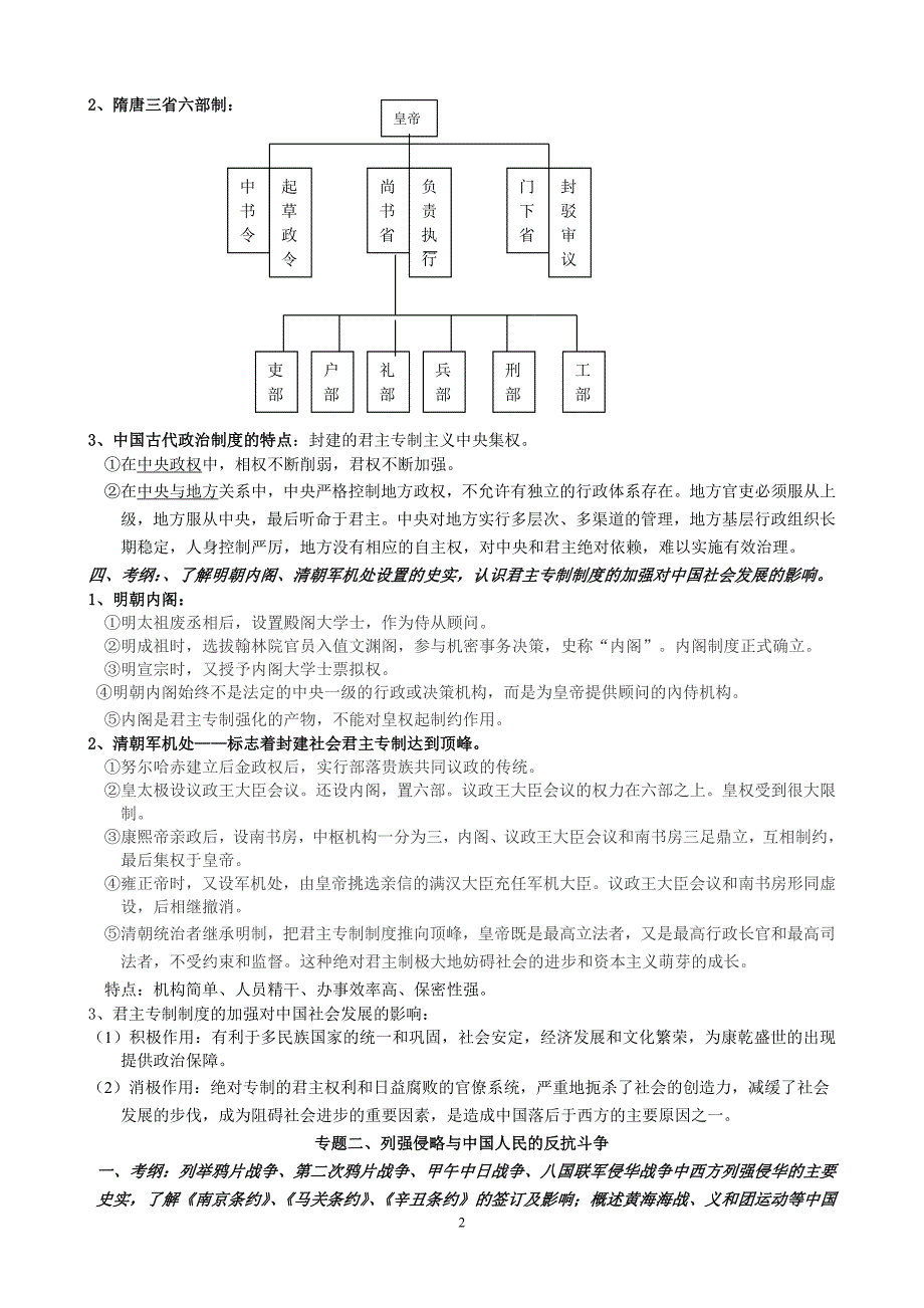 高中历史历史必修1会考知识点整理_第2页