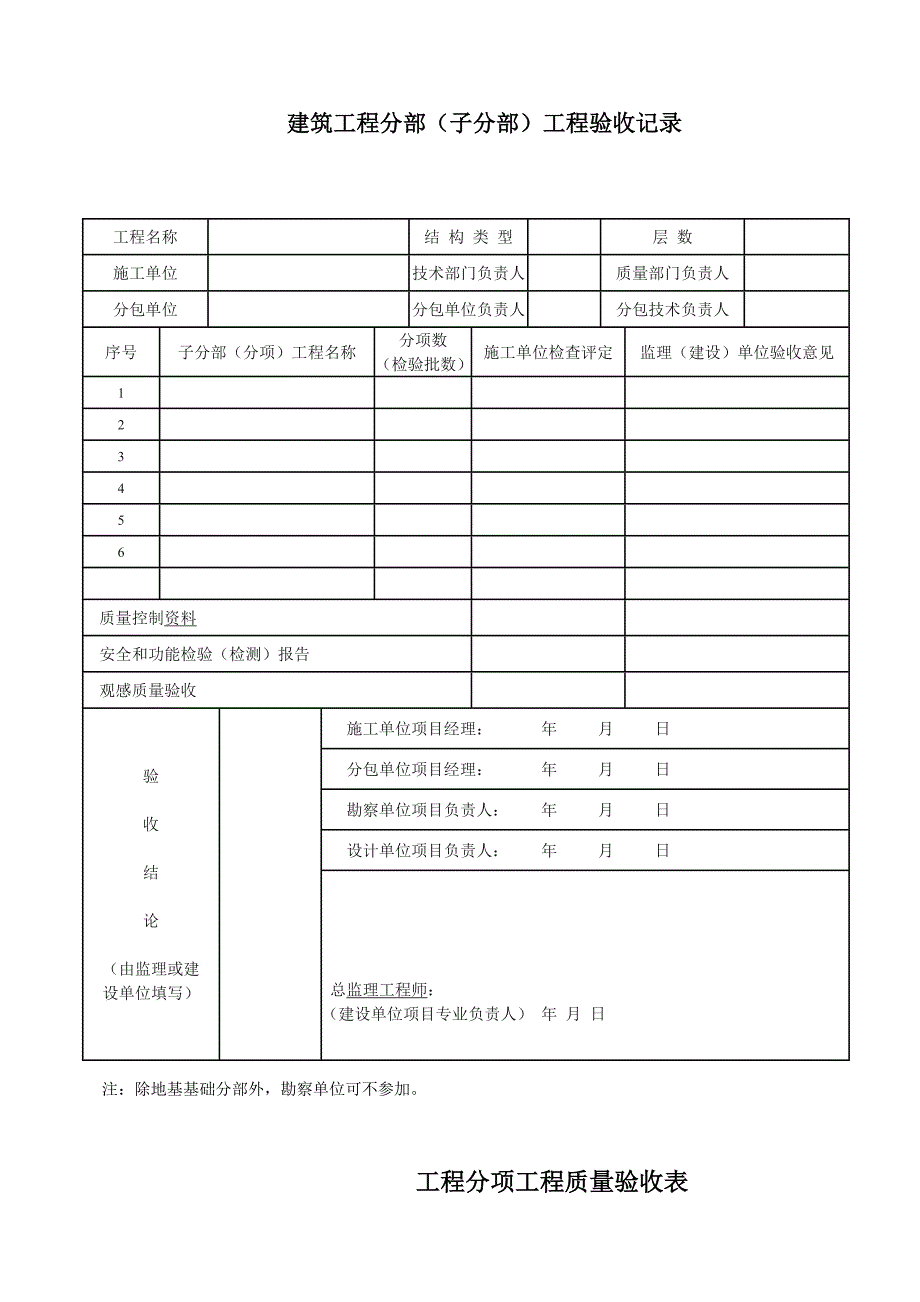建筑工程资料表格Microsoft Word 文档_第1页