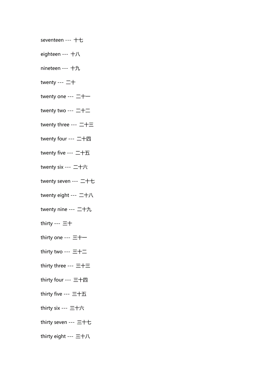 【从零开始学口语】分类英语口语词汇和情景会话：数字_第2页