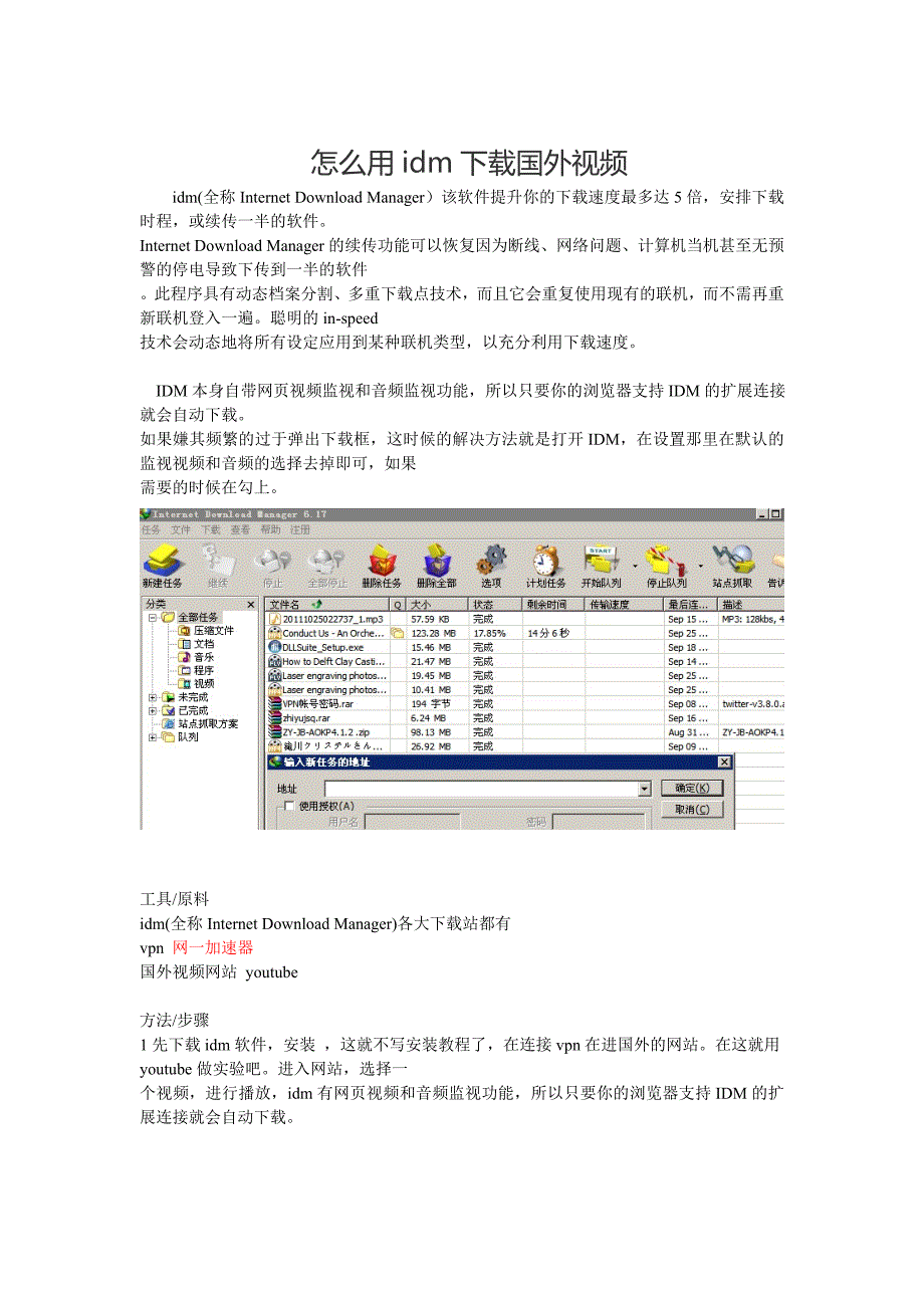 怎么用idm下载国外视频_第1页