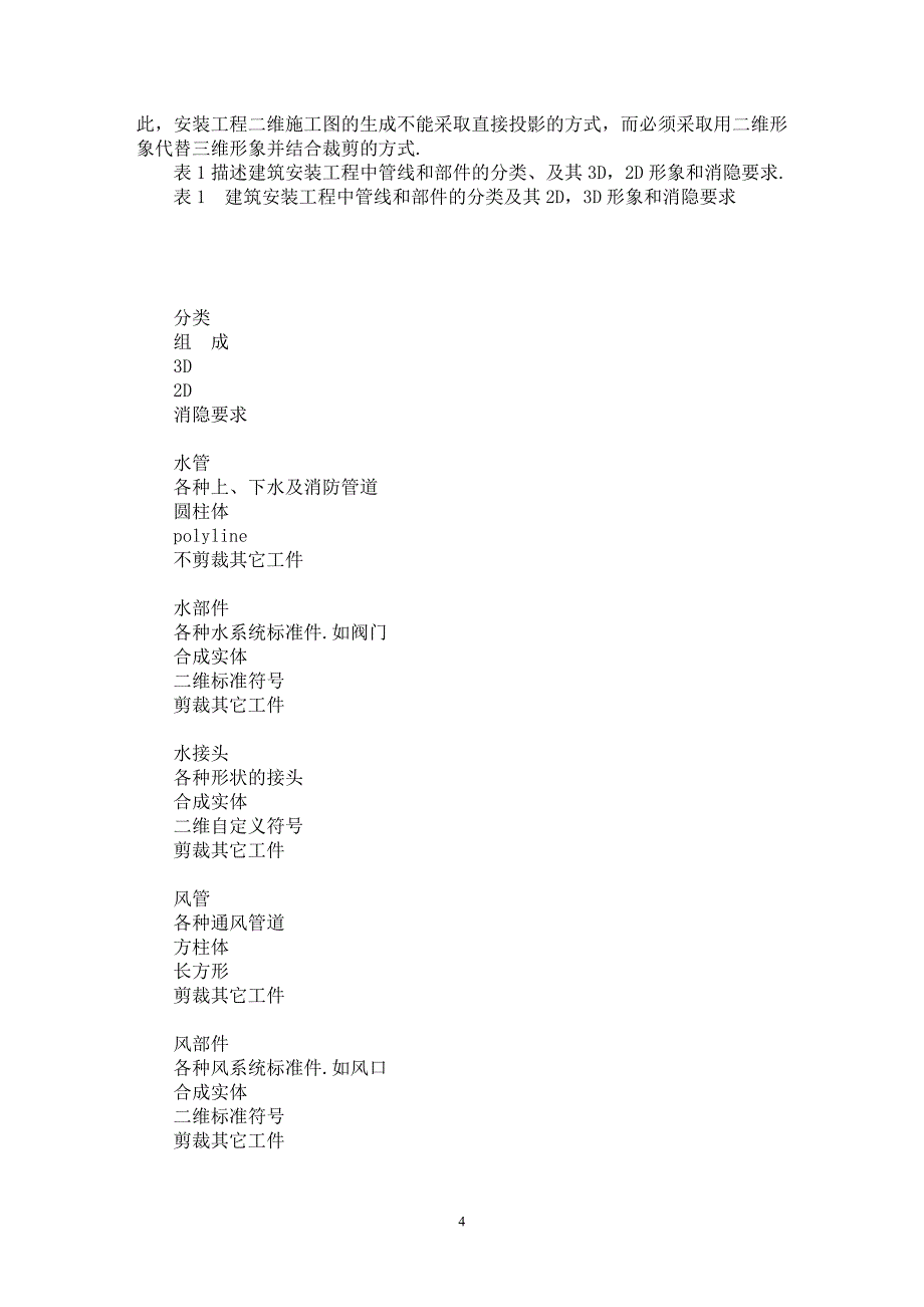 【最新word论文】建筑安装工程施工图设计与管理系统的实现【工程建筑专业论文】_第4页