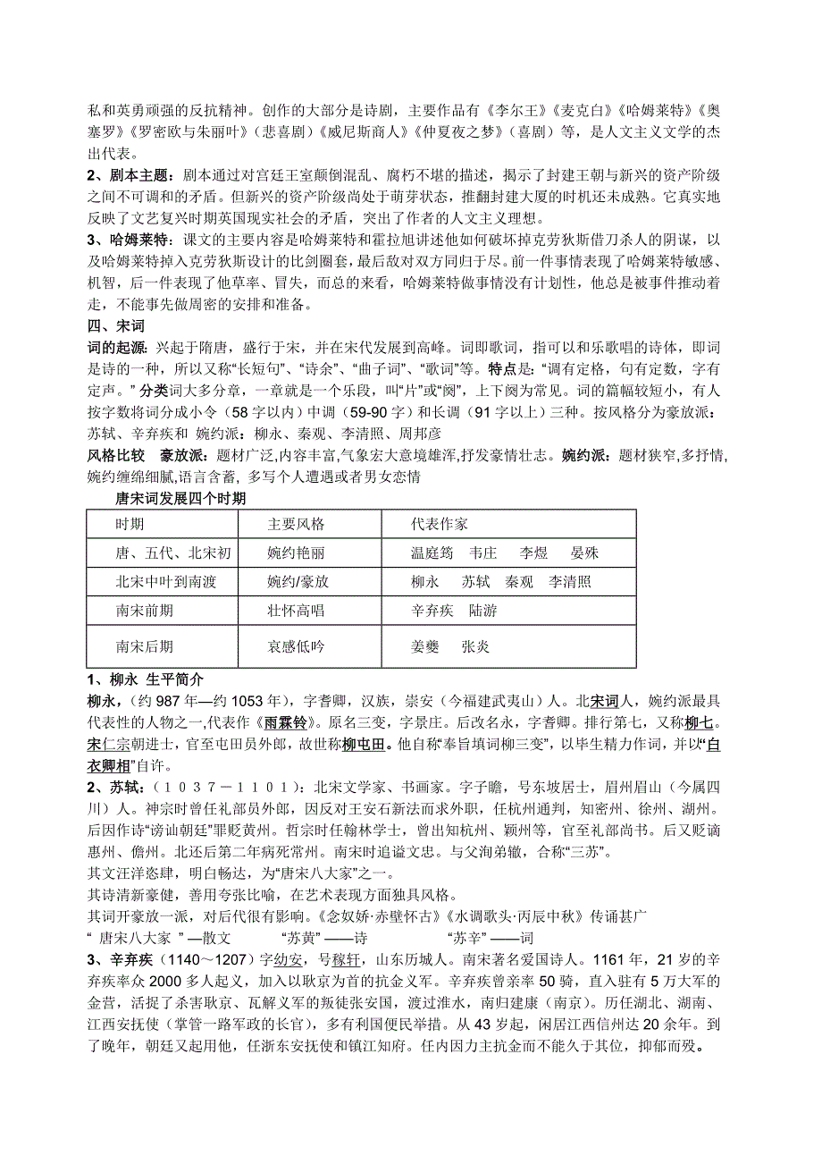 高一语文必修三四文学常识 (2)_第4页