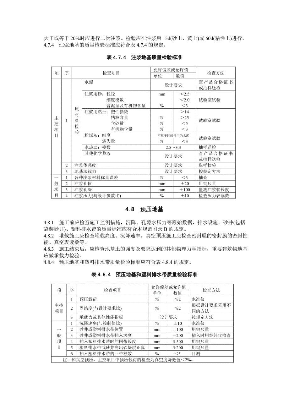 建筑地基基础工程施工质量验收规范_第5页