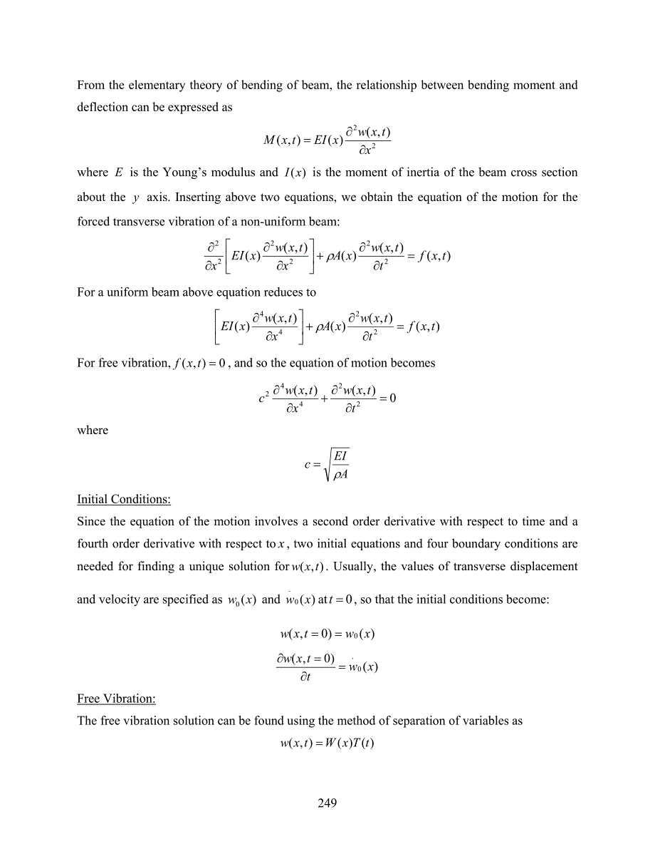 CHAPTER 14 TRANSVERSE VIBRATION OF EULER （第14章横向振动的欧拉）_第3页