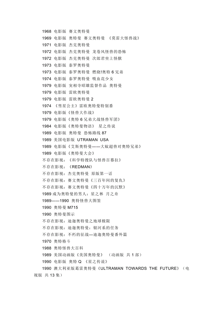 1966-2012所有奥特曼列表大集合 (2)_第3页