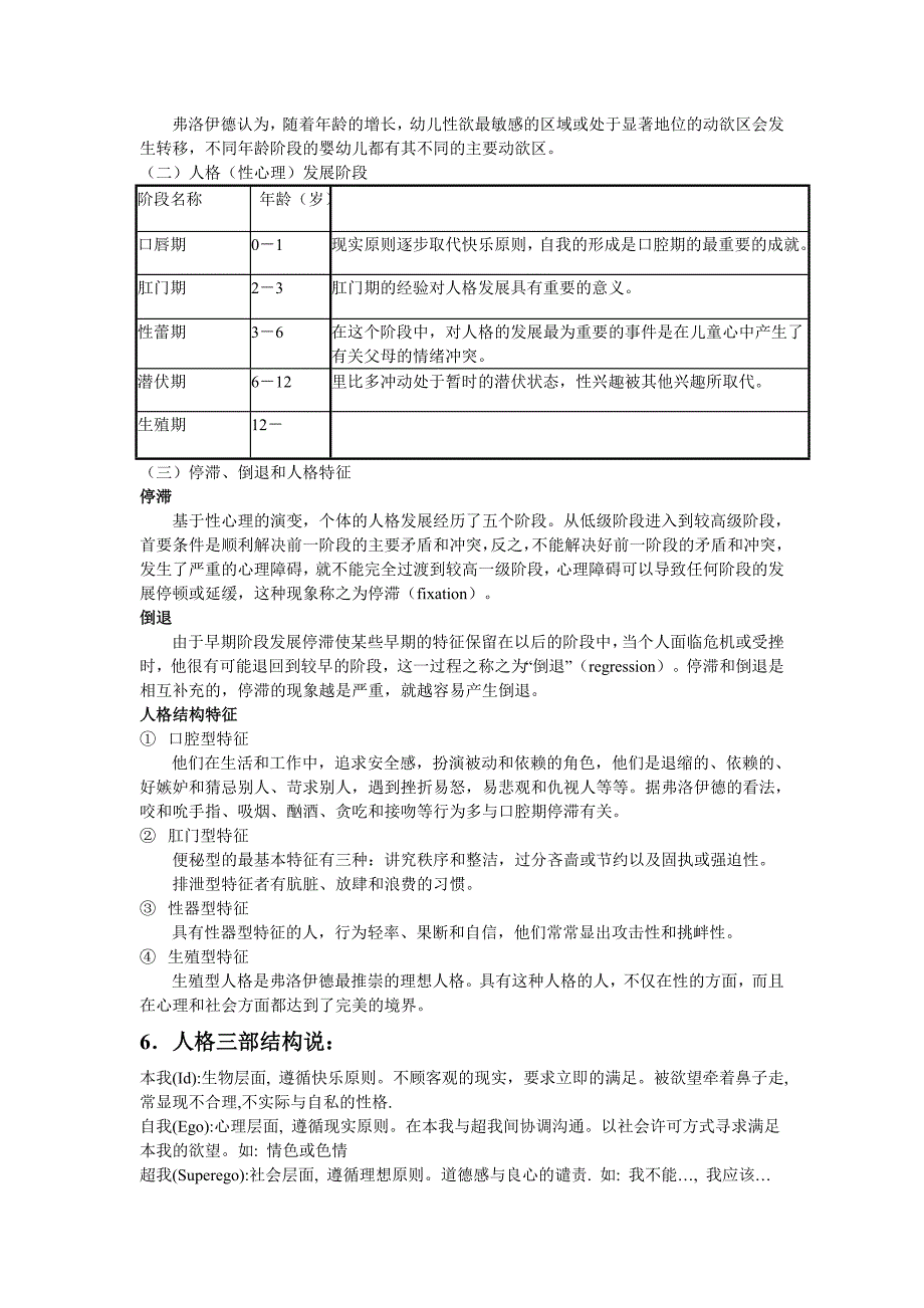 07级人格重点充实版_第2页