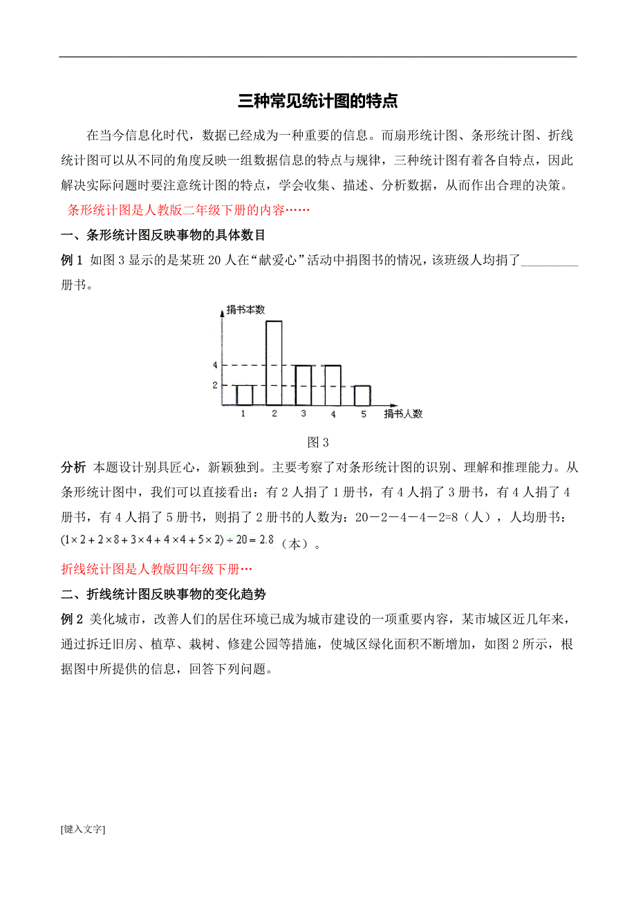 小学数学中三种常见统计图的特点_第1页