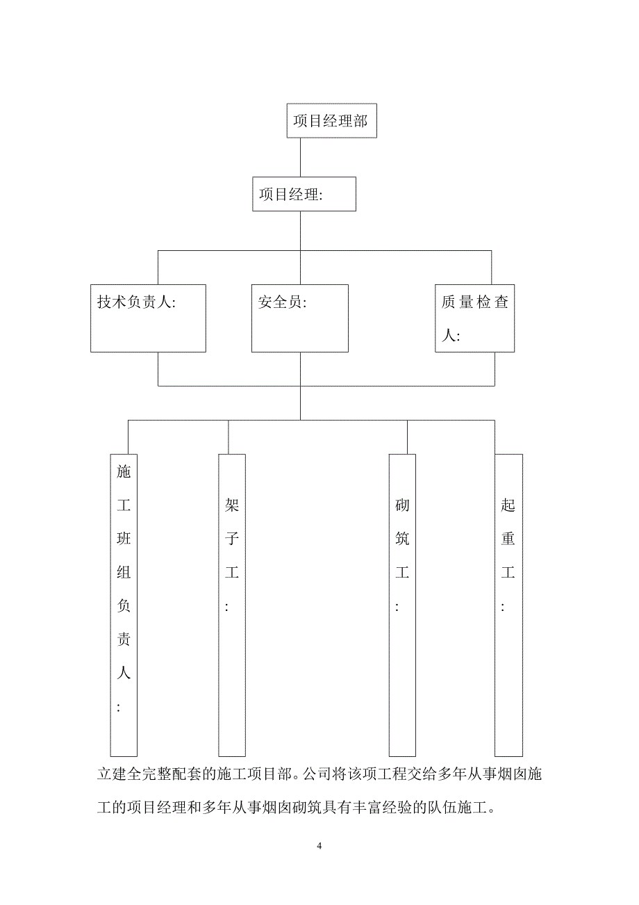 砖砌50m烟囱烟道施工方案_第4页