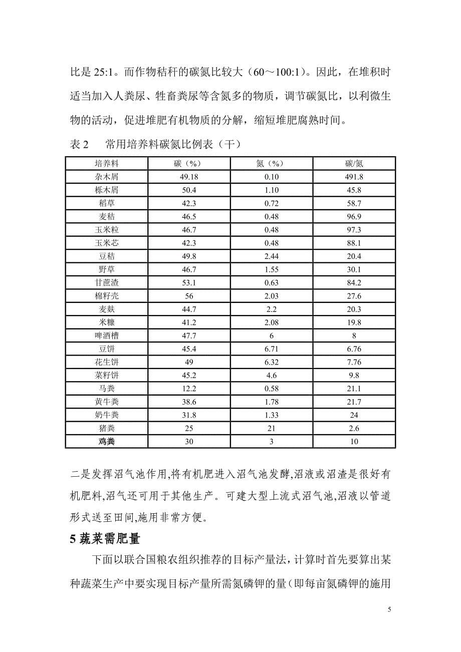 有机蔬菜施肥技术2_第5页