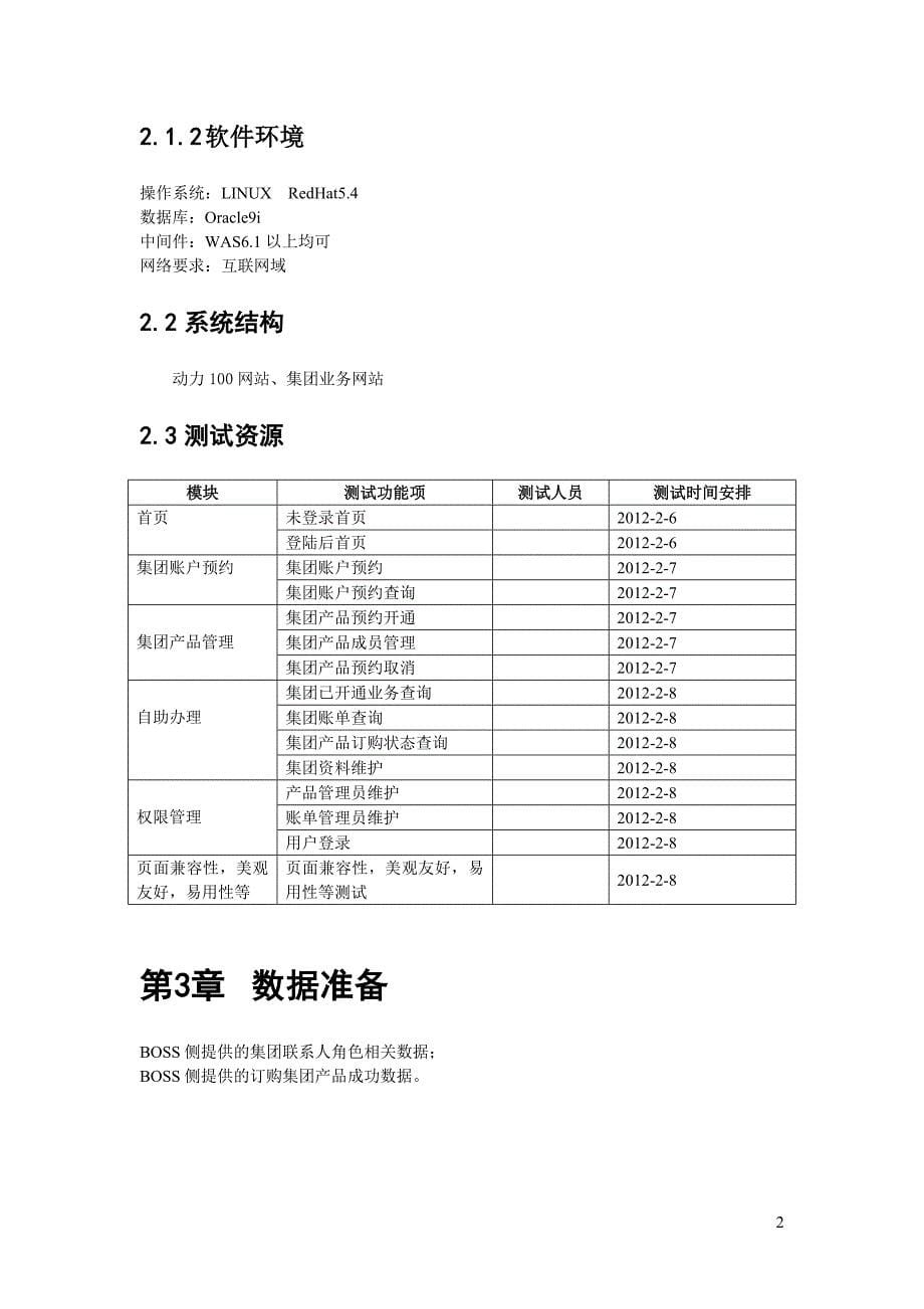 集团客户门户_测试报告_第5页