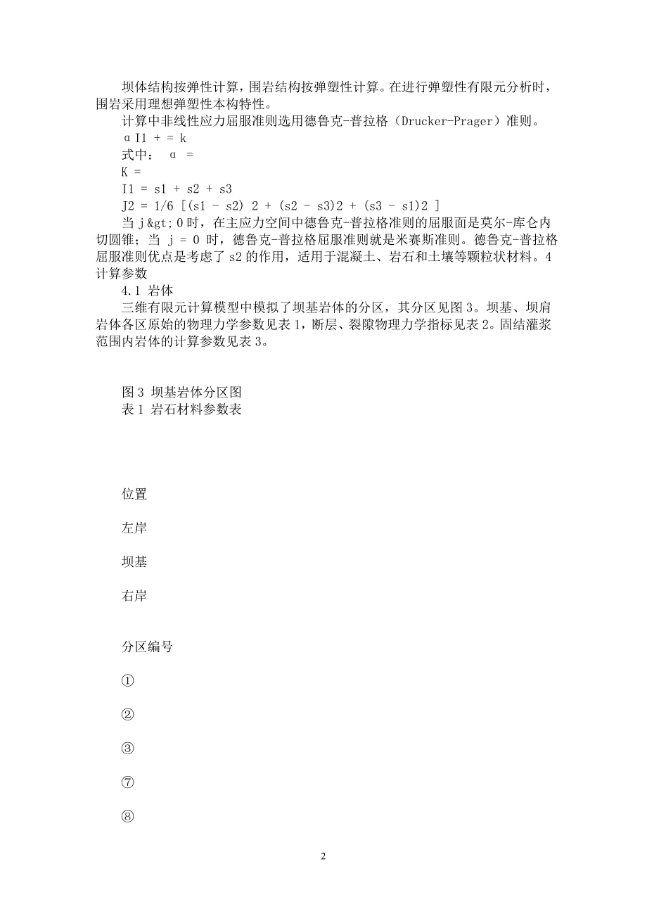 【最新word论文】用时程分析法对大坝进行动力分析【工程建筑专业论文】_第2页