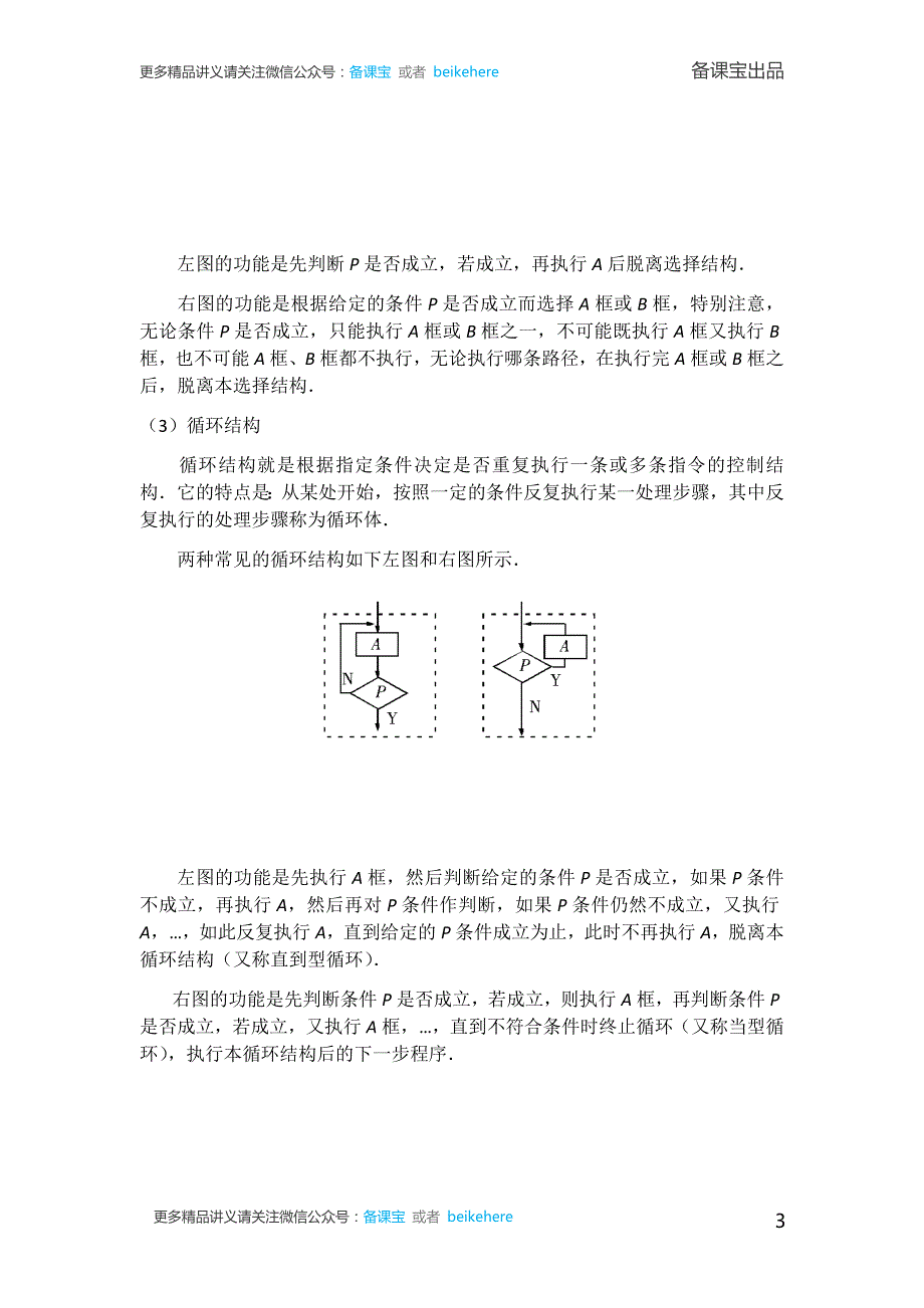 高中数学程序框图专题_第3页