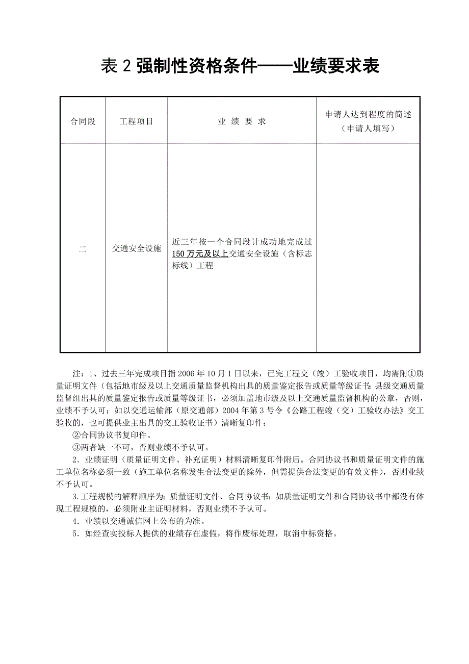 表1投标人一般情况表_第2页