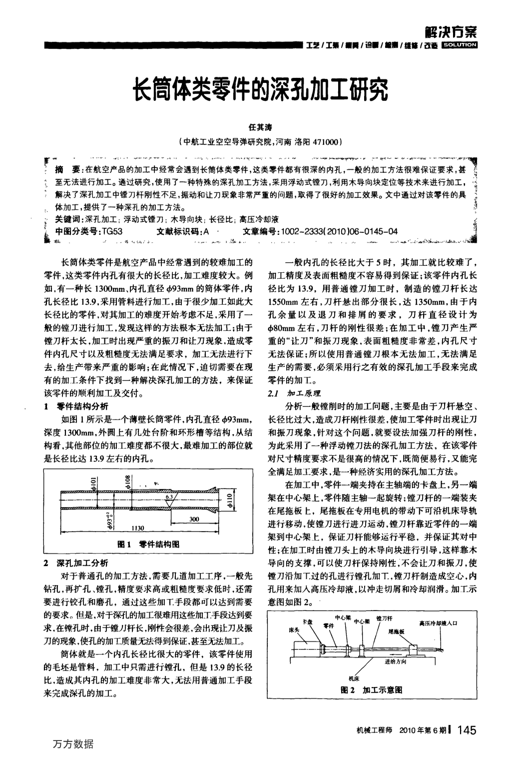 长筒体类零件的深孔加工研究_第1页