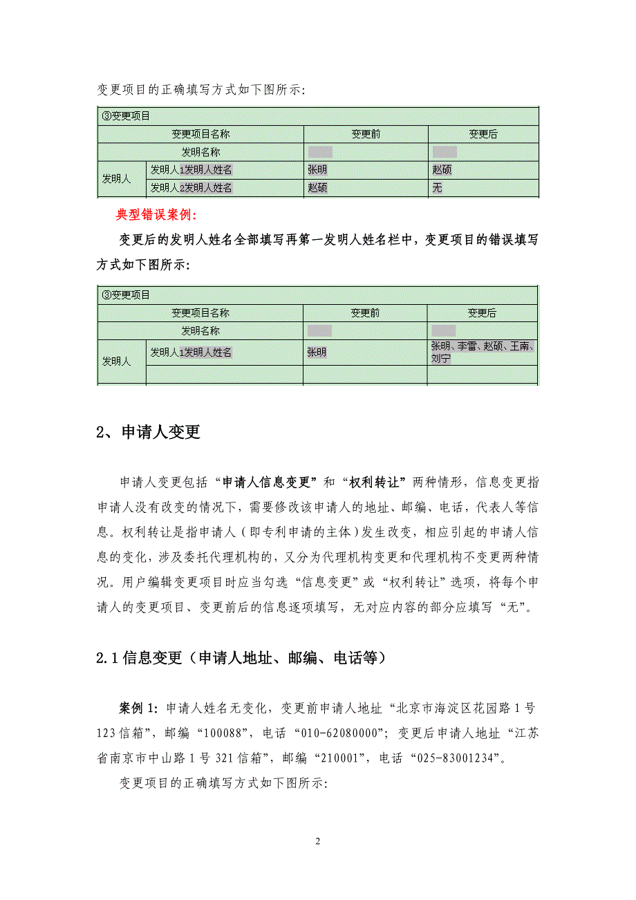 关于电子申请著录项目申报书的填写说明[1]_第2页