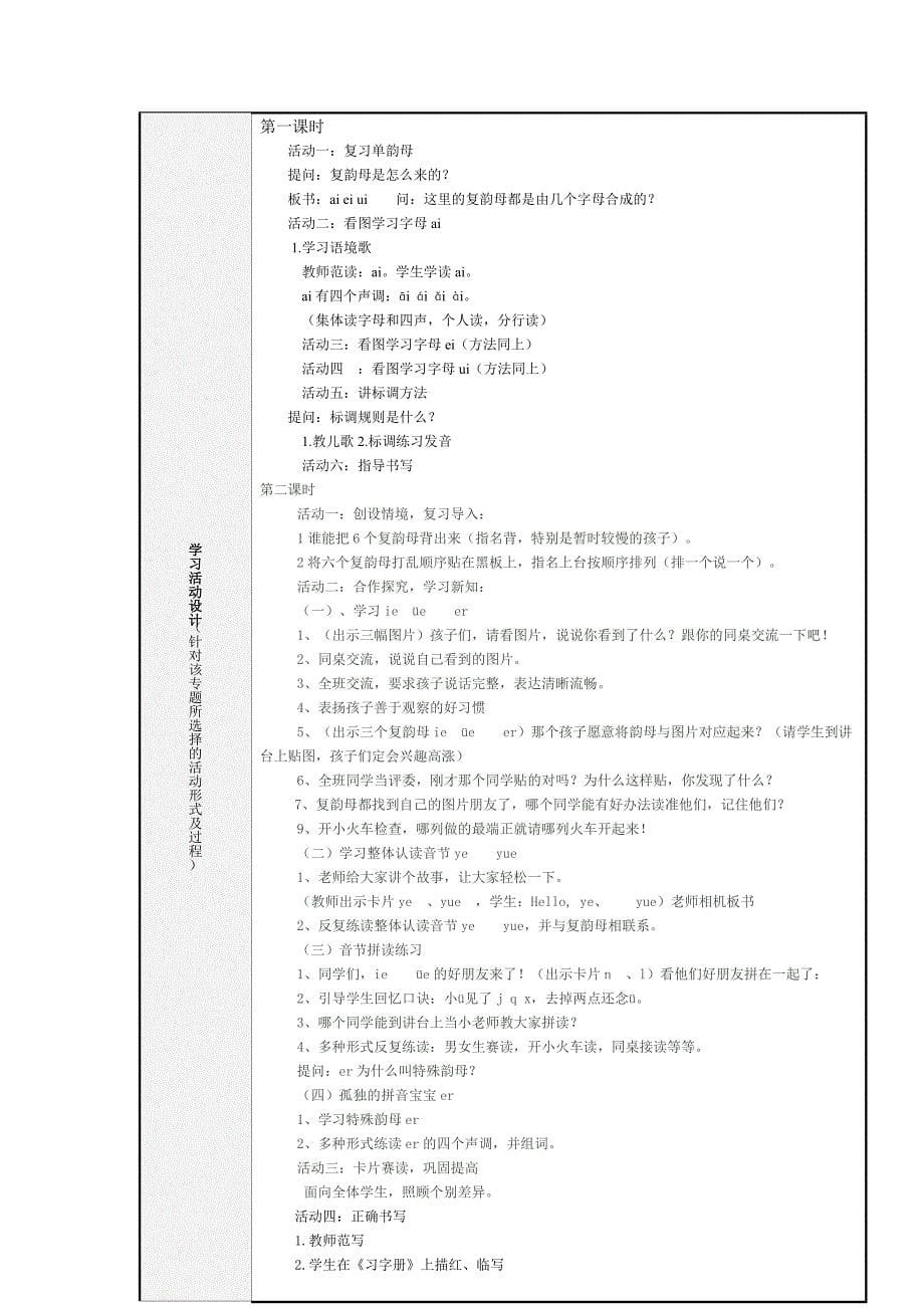 汉语拼音主题单元_第5页