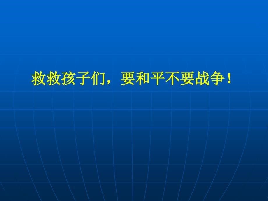 《一个中国孩子的呼声》课件_第5页