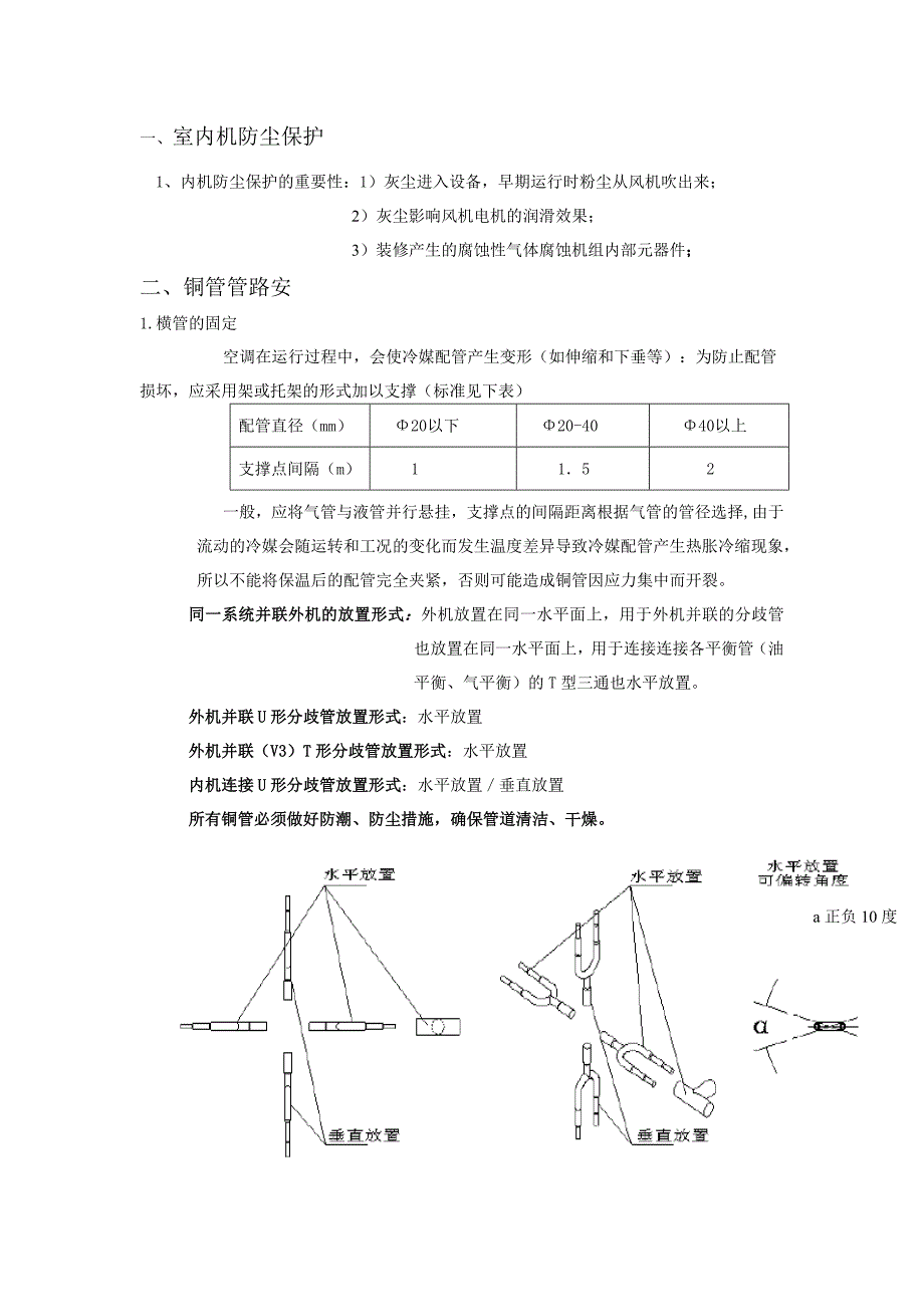 多联机安装规范_第1页