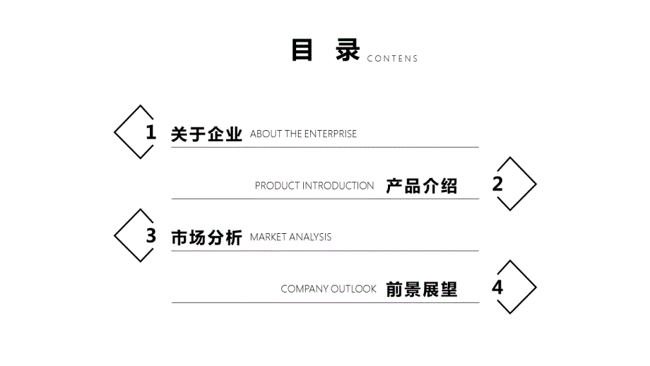 2017年黑白风格公司简介模板_第3页