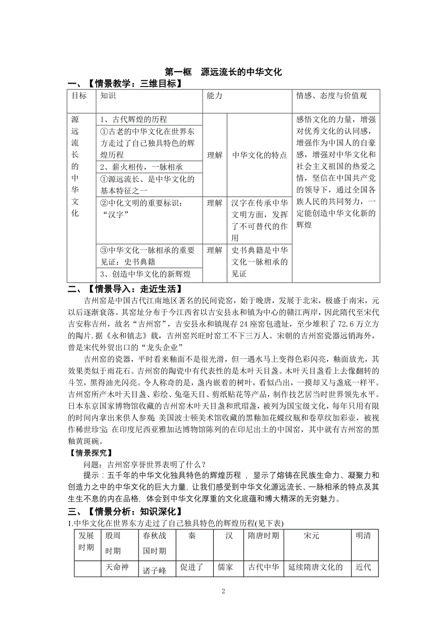 第三单元中华文化与民族精神(修改意见)_第2页