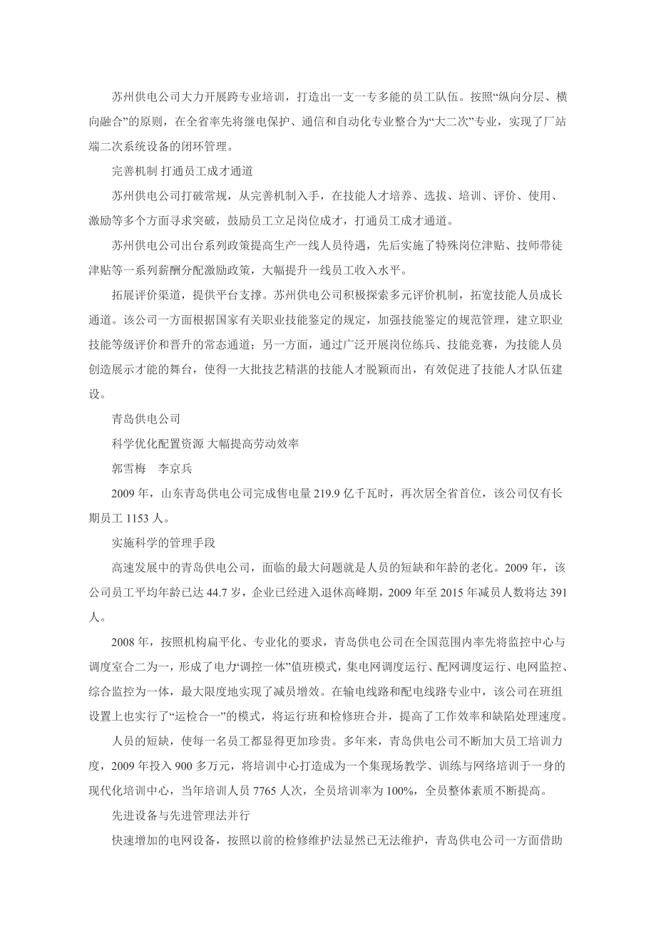 国家电网公司人力资源集约化_第2页