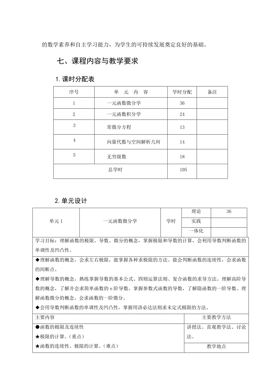 高等数学工科程课标准_第4页