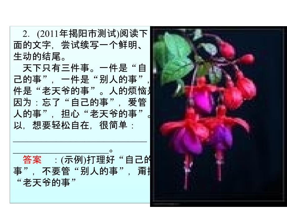 考点八：语言表达准确练习_第3页