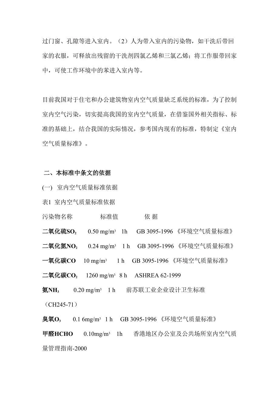 室内环境空气质量标准_第2页