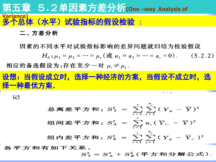 《数理统计》第五章方差分析与试验设计_第3页