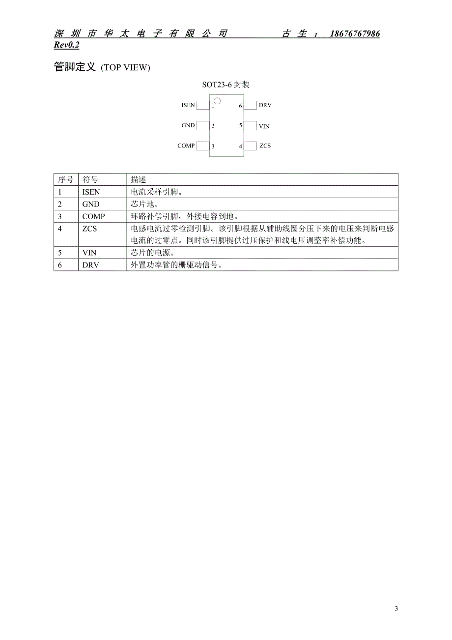 LED非隔离驱动IC_第3页