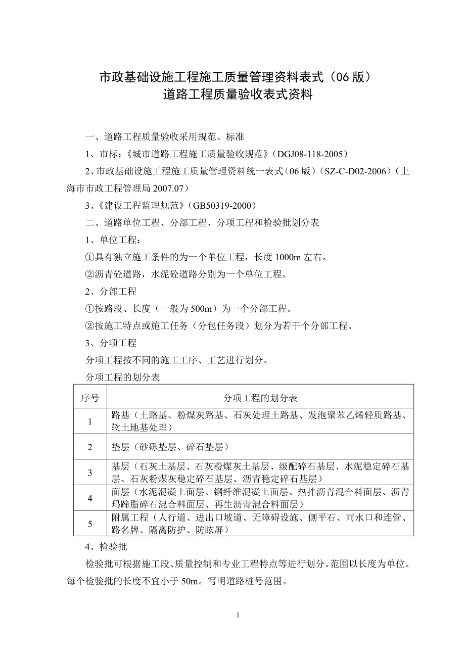 道路工程质量验收表式资料(2006表式)_第3页