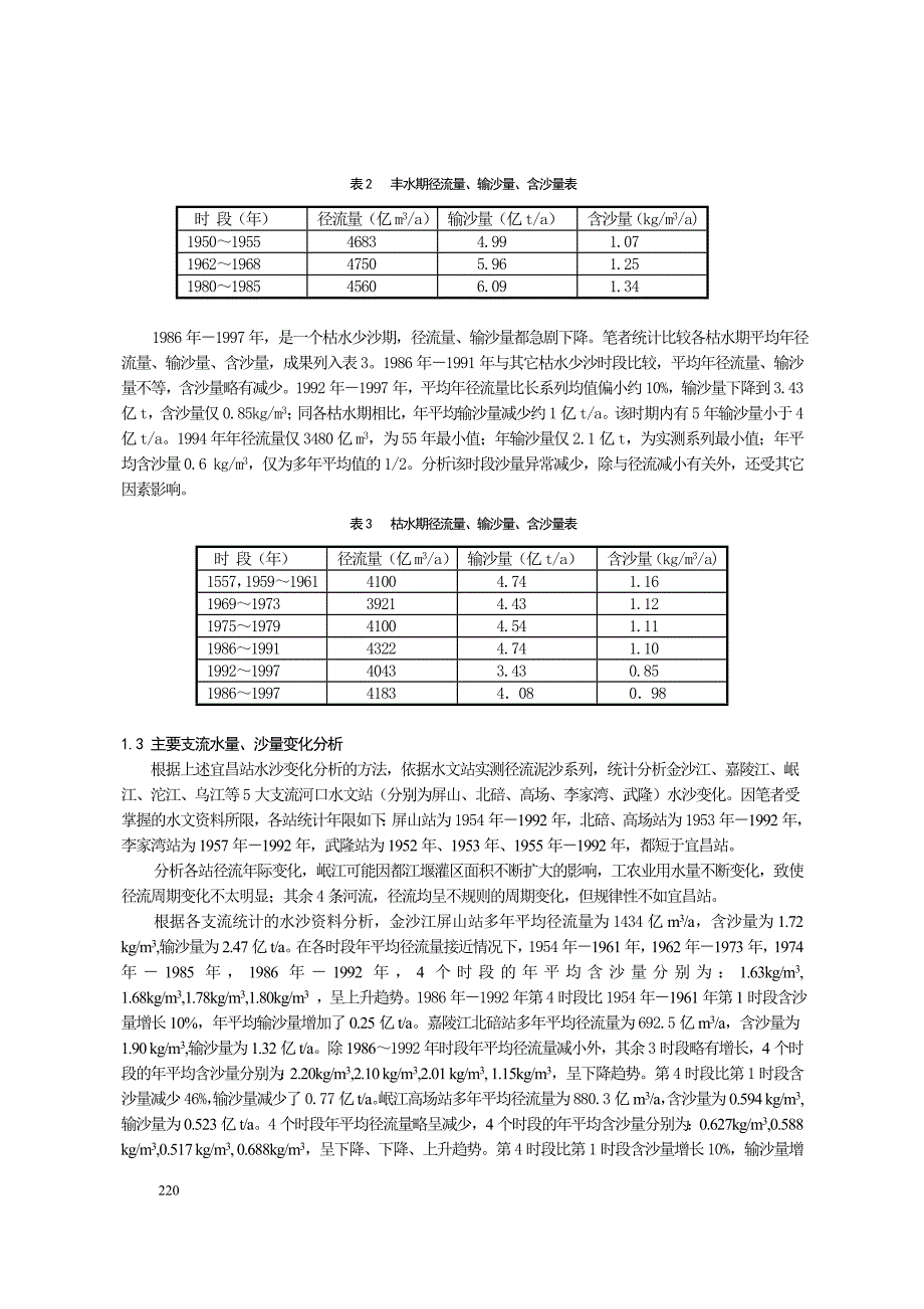 长江沙量变化和减沙途径探讨_第3页