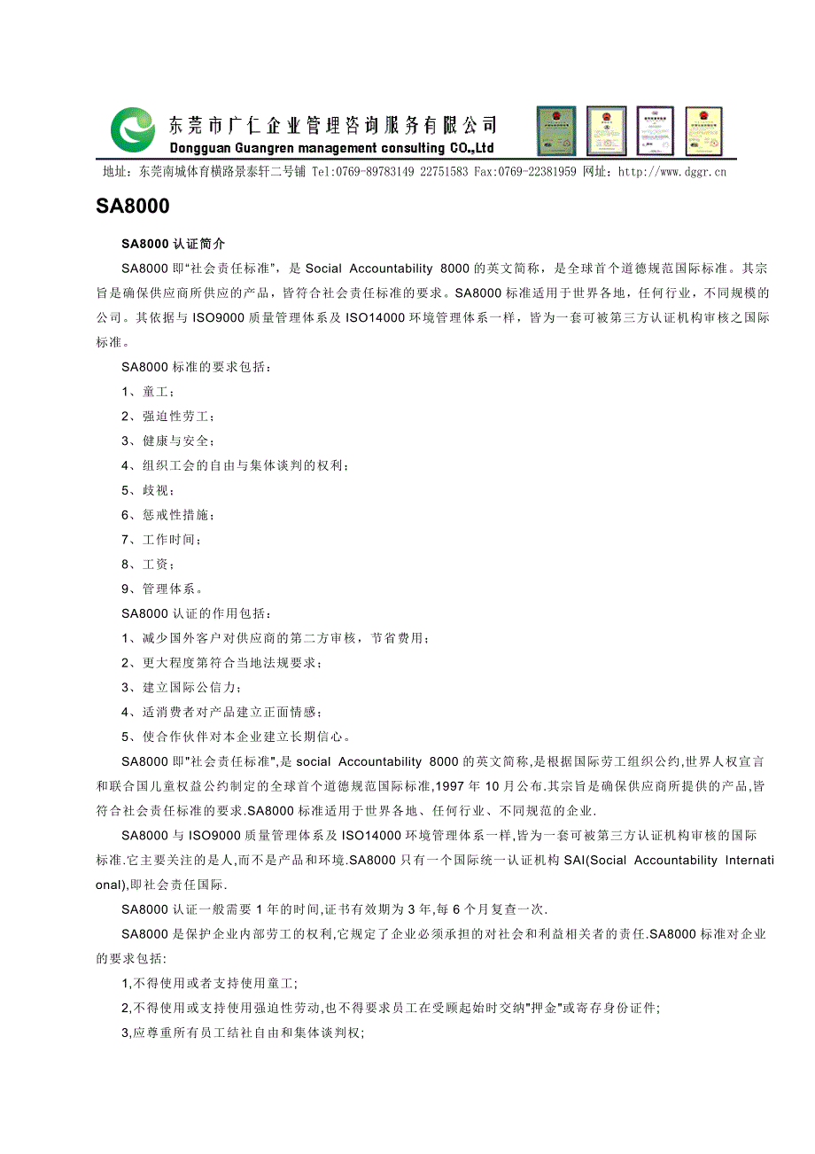 国内SA8000 研究综述_第1页