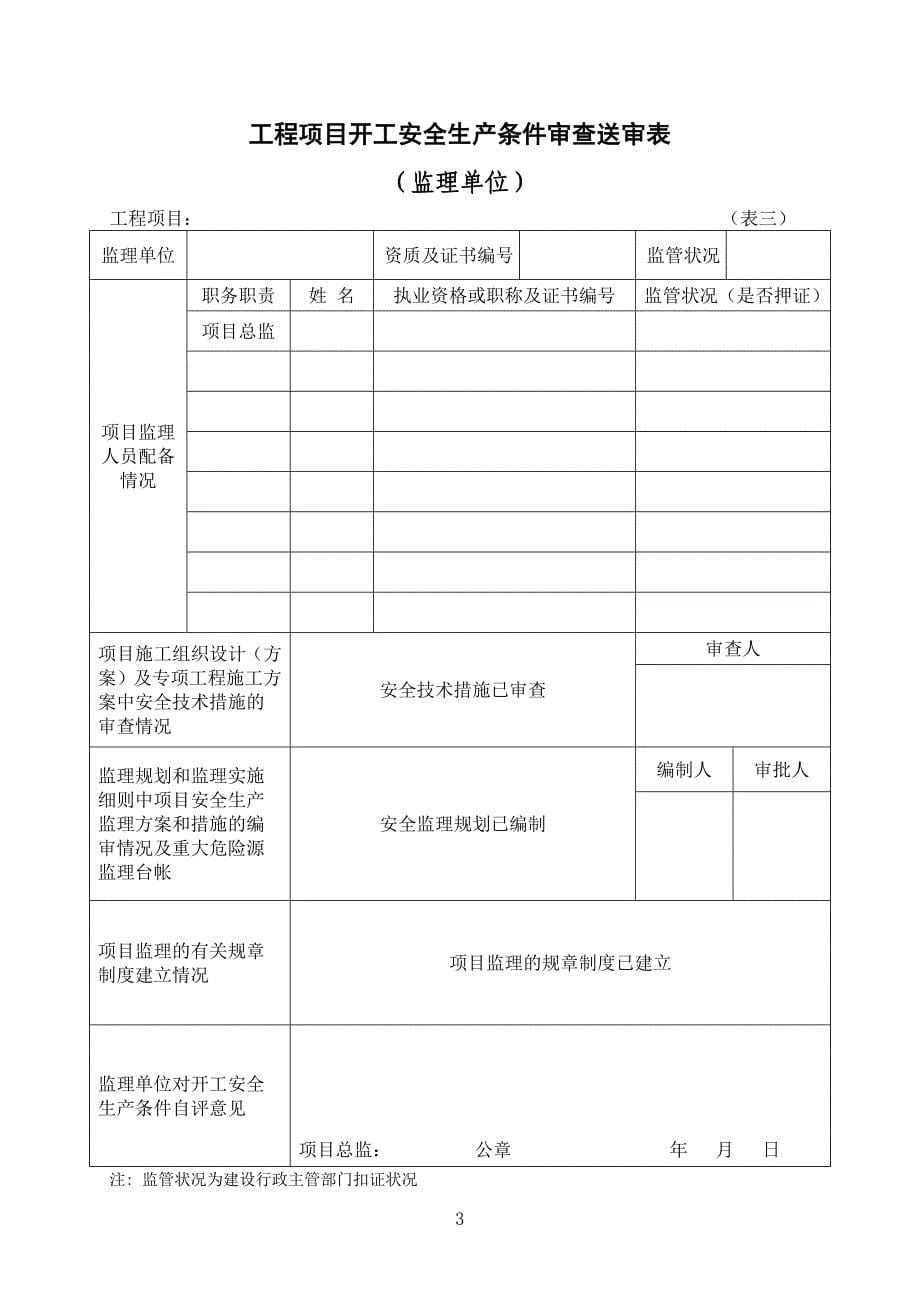 开工安全生产条件审查申请报告_第5页