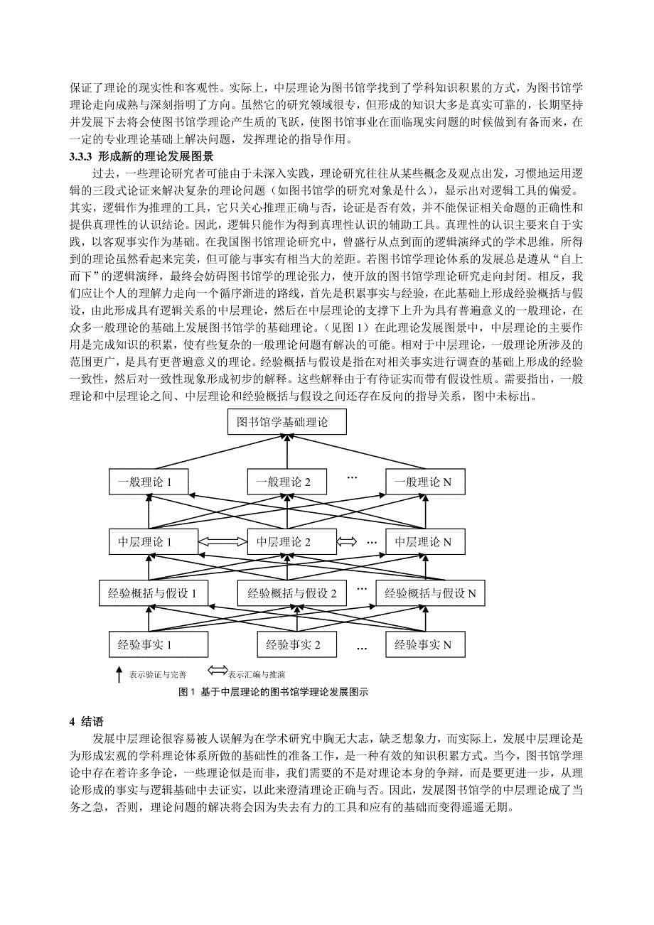 发展图书馆学的中层理论_第5页