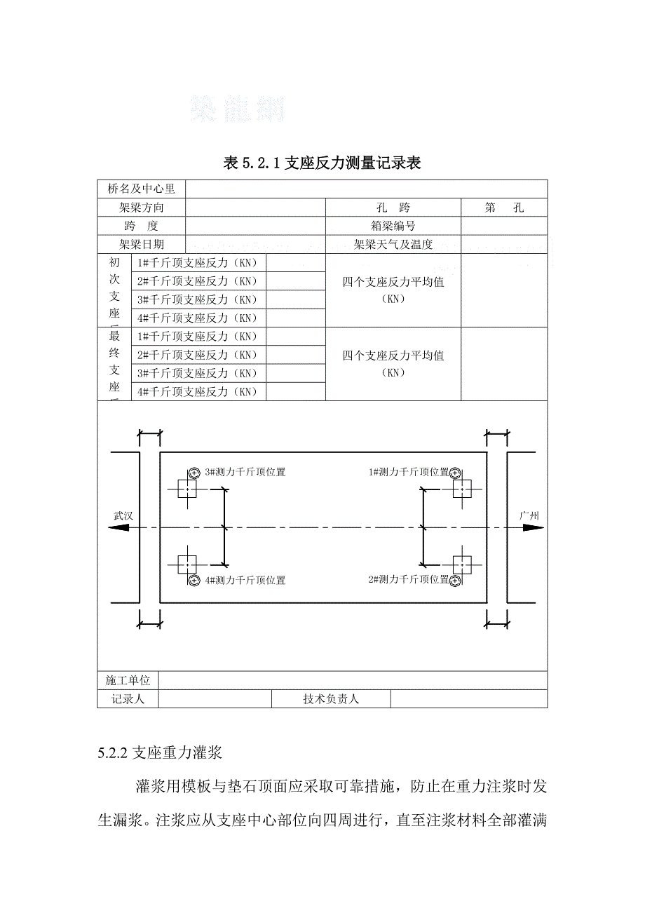 支座安装作业指导书_secret_第3页