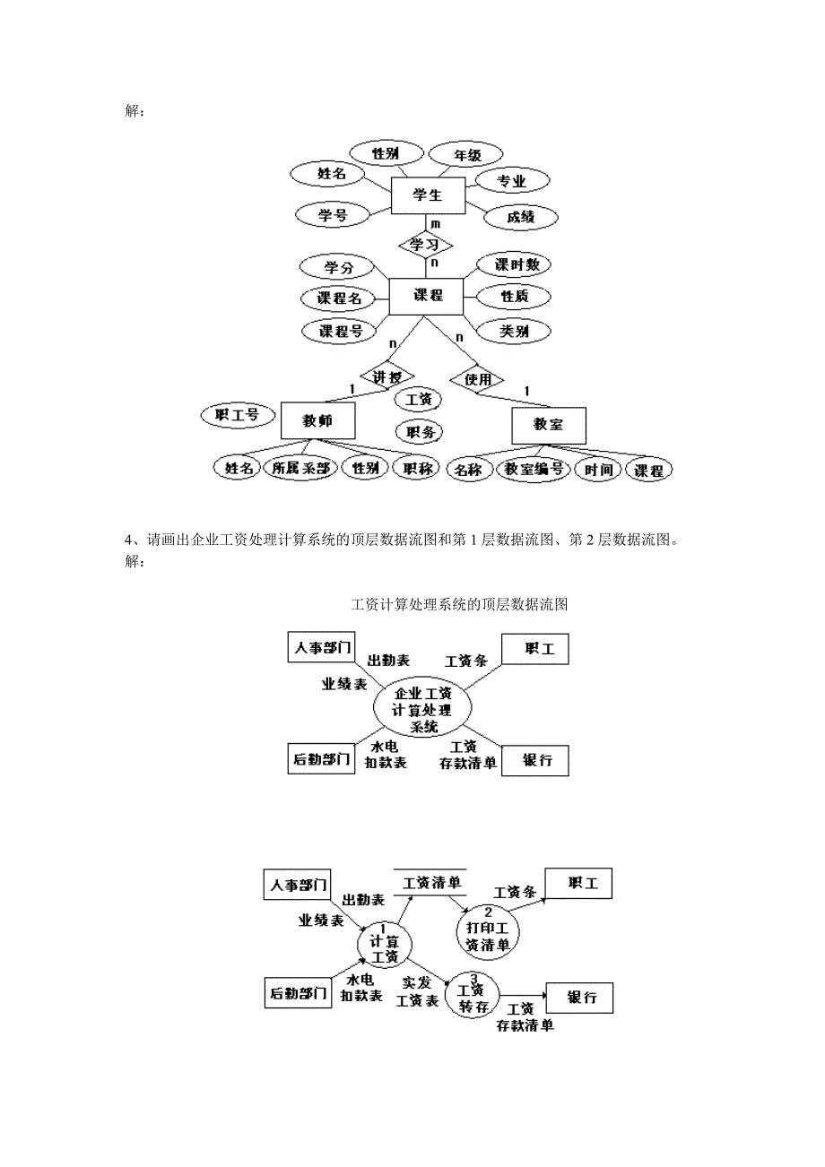 软件工程复习题(应用与设计题)_第3页