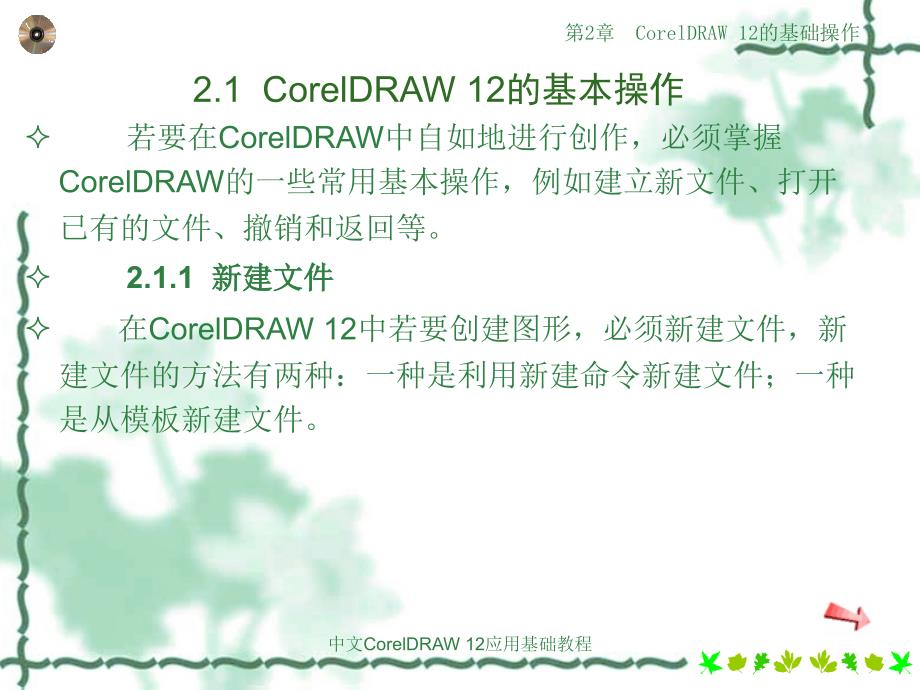 CorelDRAW 12的基础操作_第2页