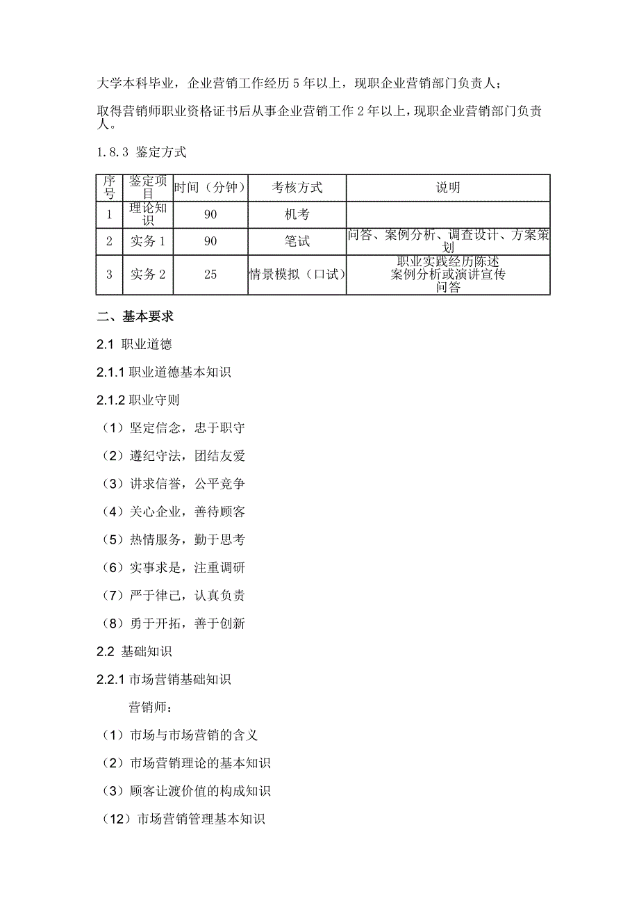 营销师国家职业标准_第2页