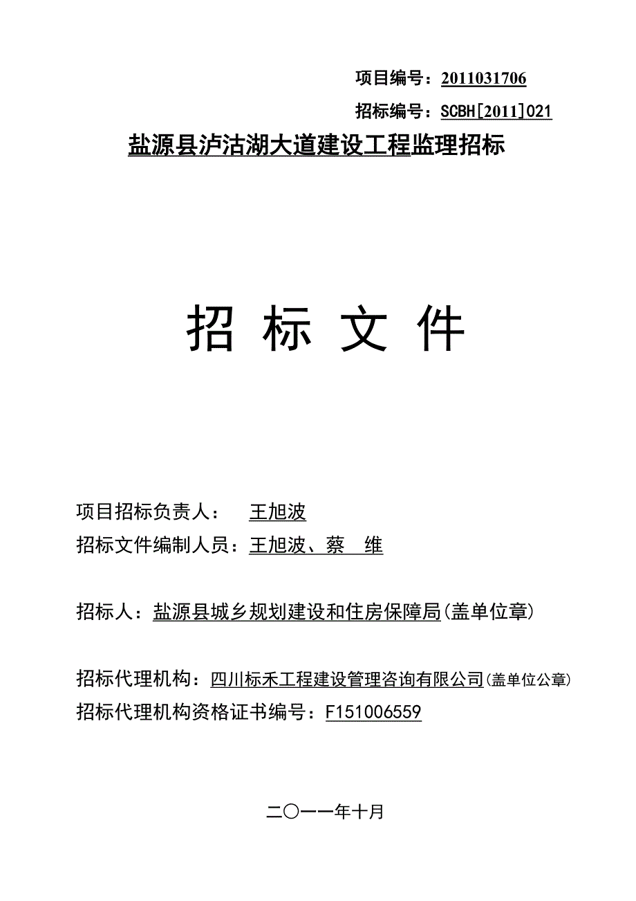 盐源县泸沽湖大道建设工程(监理文件)备案_第2页