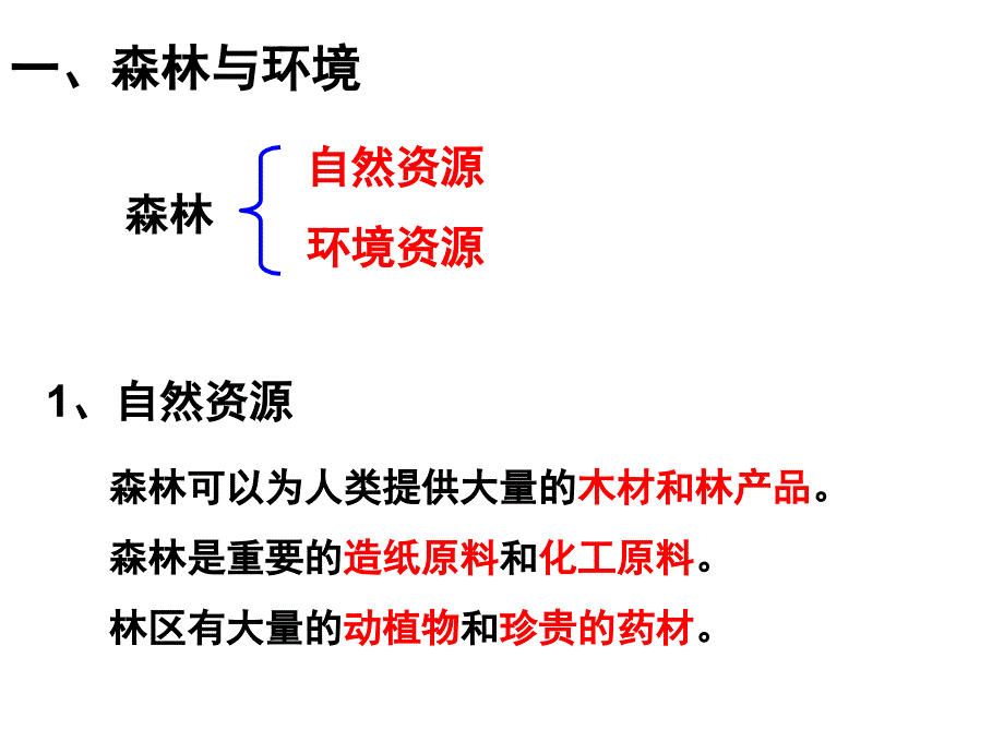 第二章第二节森林的开发与保护----以亚马孙热带雨林为例_第4页