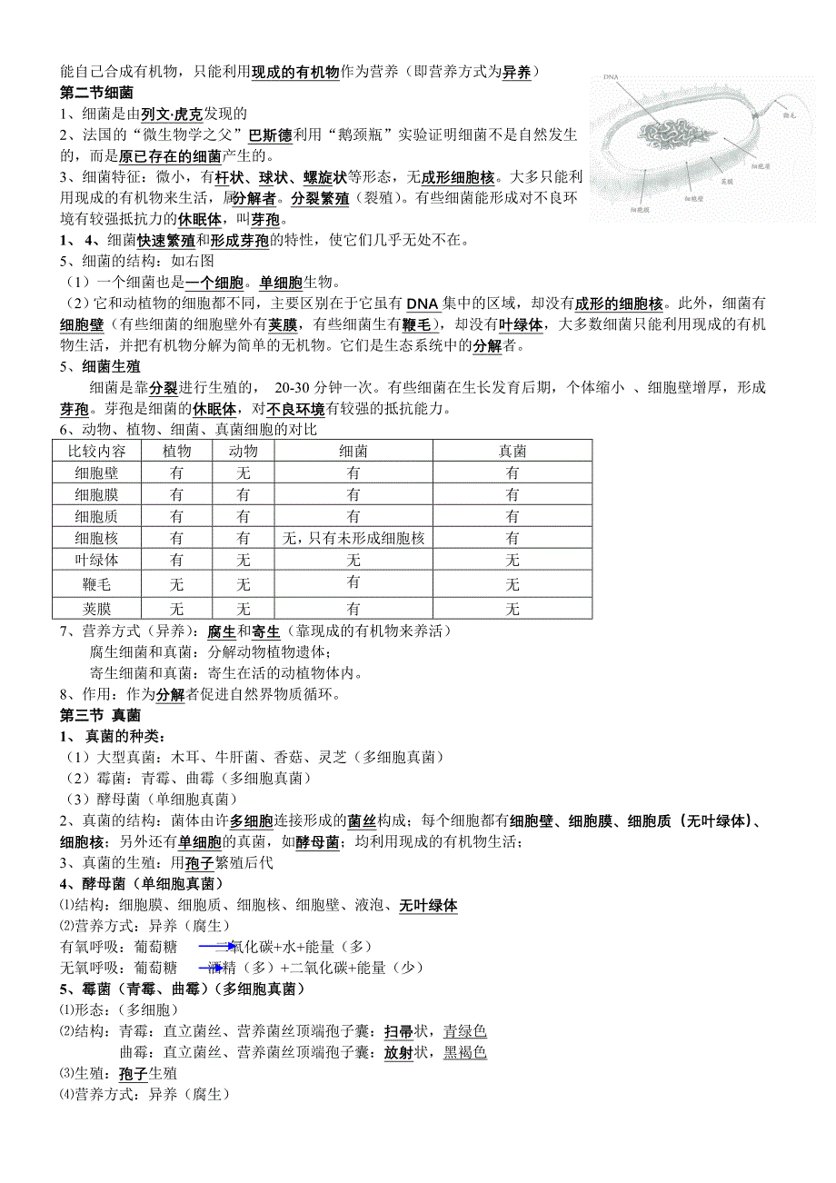 生物八年级复习提纲期末zxl_第4页