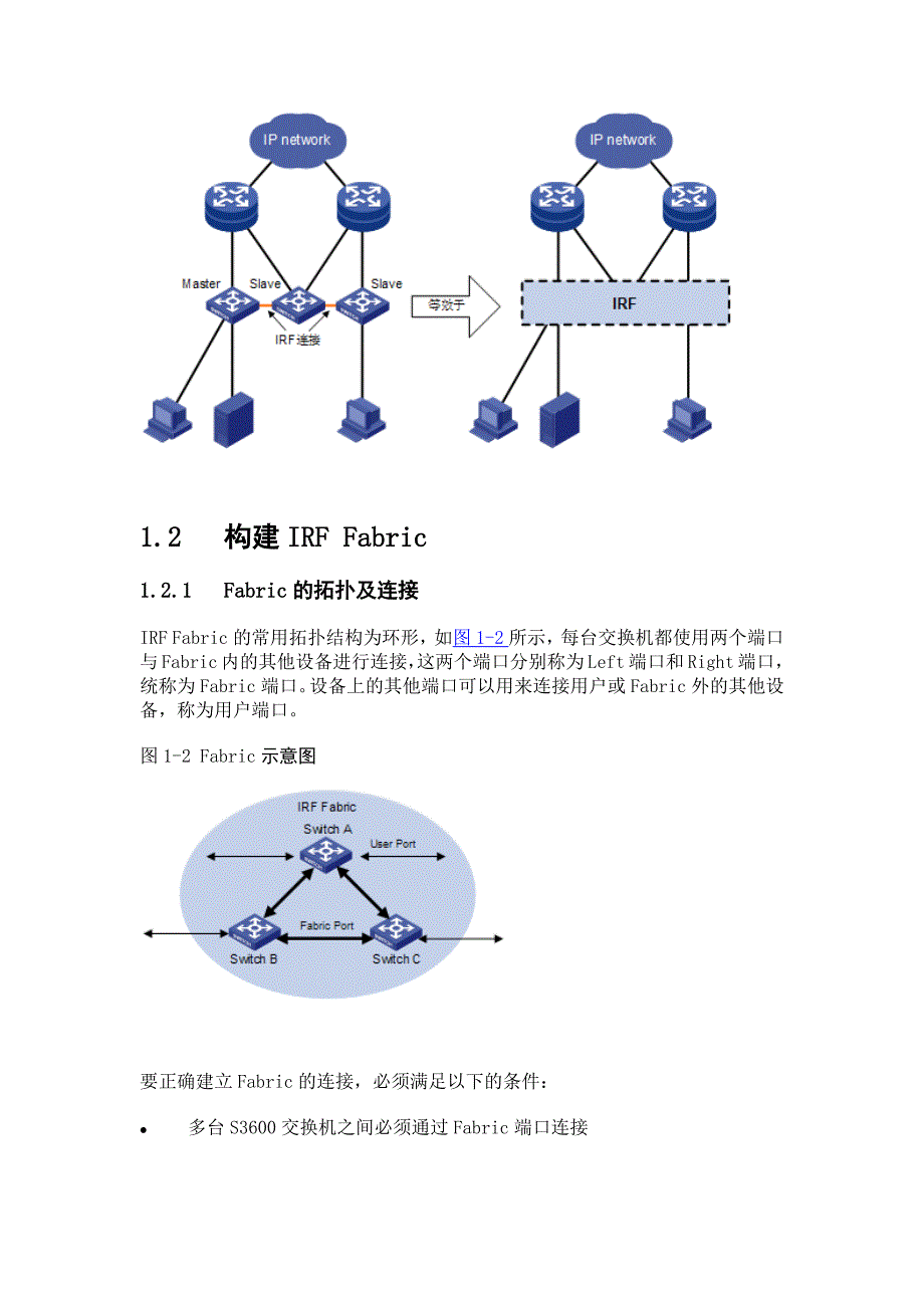 H3C交换机堆叠配置_第4页