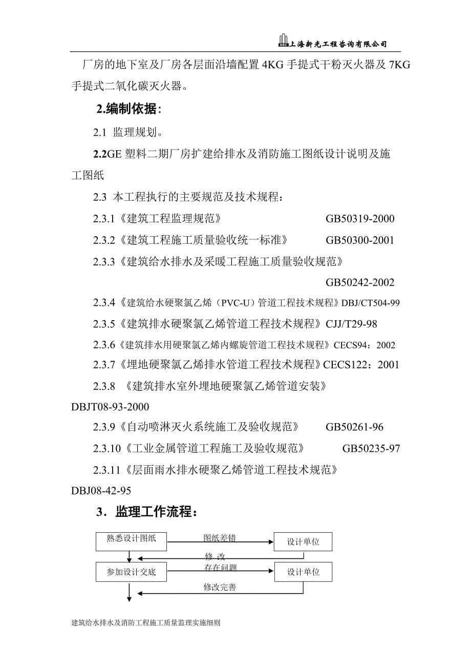 给水排水及消防工程施工质量监理实施细则007_第5页