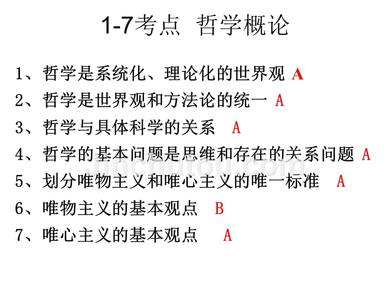 2012小高考哲学生活考点复习_第4页