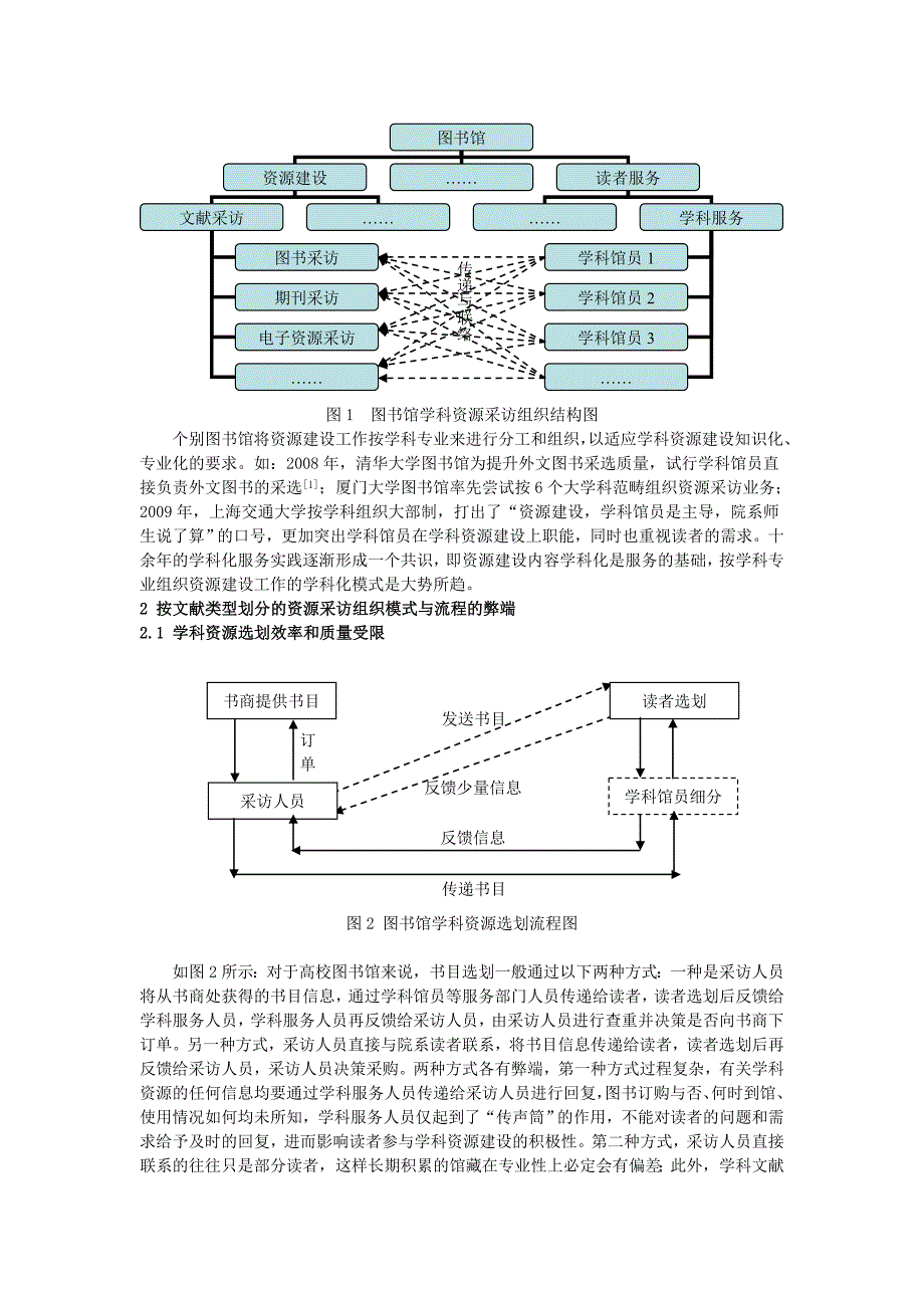 高校图书馆学科资源建设采访组织模式与保障机制探索_第2页